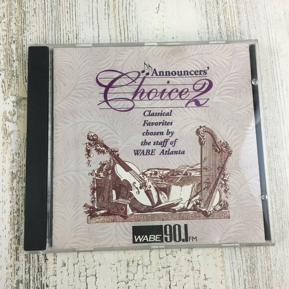 Announcers Choice 2 Classical Favorites Chosen by Staff of WABE Atlanta 90.1 FM - Picture 1 of 6